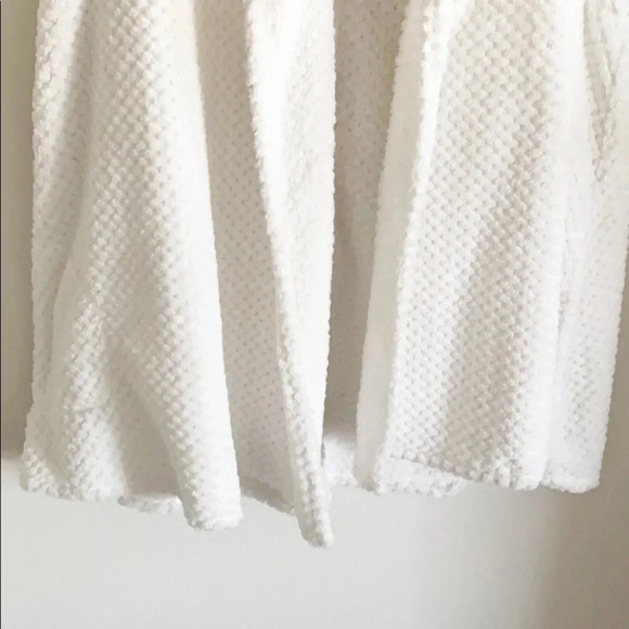 Anthro Saturday Sunday Fluffy White Fleece Vest - Picture 7 of 11